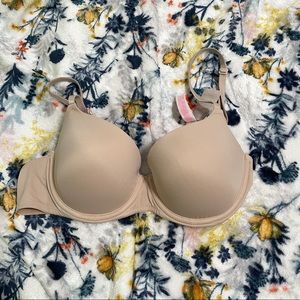 victorias secret pink nude bra 32d